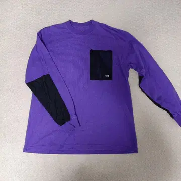 NORTH FACE nt62330 긴팔 퍼플
