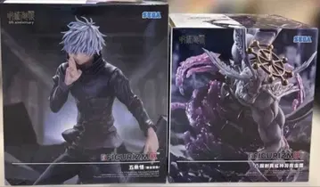 주술회전 프라이스 피규어 마허라 고죠 사토루 2체 세트