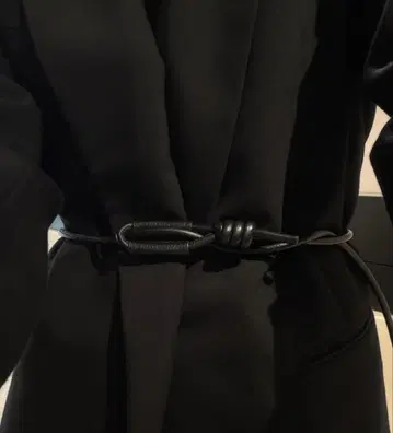 미사용 새상품 enof loop strap belt 블랙