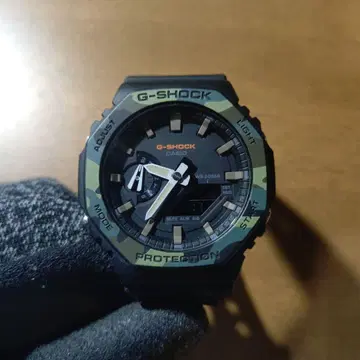 G-SHOCK GA-2100SU 블랙/카모플라쥬