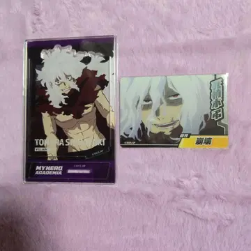 나의 히어로 아카데미아 시가라키 토무라 아크릴 스탠드 카드 세트