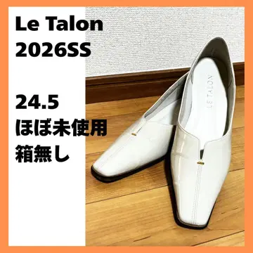 Le Talon 르탈롱 2026SS 화이트 플랫슈즈 완판템