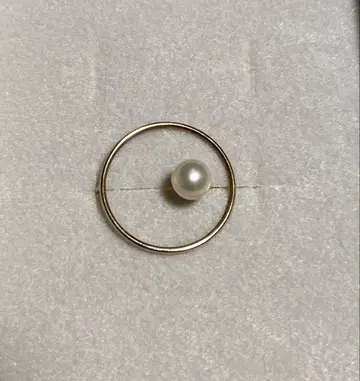 스타 주얼리 걸의 k10 펄 반지