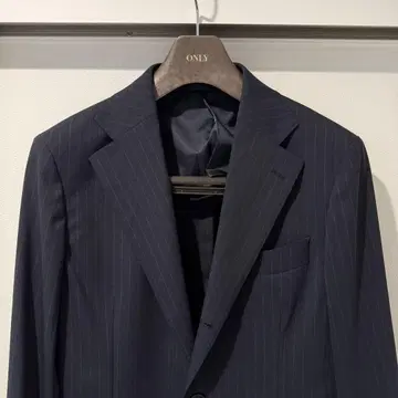 미사용 새상품 ONLY 봄/여름 워셔블 셔츠 자켓 44 S NAVY