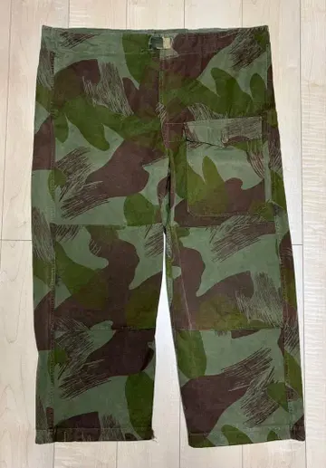 50s 빈티지 벨기에군 브러시 스트로크 카모 전반기형