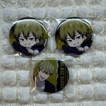 주술회전 젠인 나오야 캔뱃지 묶음 판매