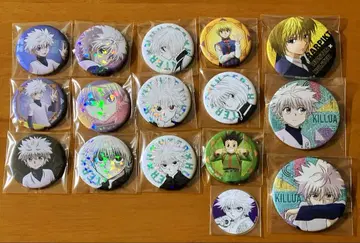 HUNTER x HUNTER 헌터헌터 키루아 크라피카 곤 캔뱃지