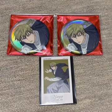 주술회전 대교류전 젠인 나오야 빅 캔뱃지 아트 스티커 3개 세트