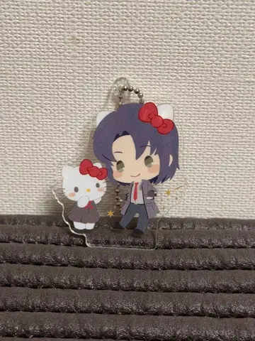 극장판 건담 SEED 아스란 x 헬로키티 산리오 아크릴 키링