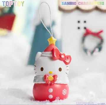 TOPTOY 산리오 캐릭터즈 사운드 벨 크리스마스 헬로키티
