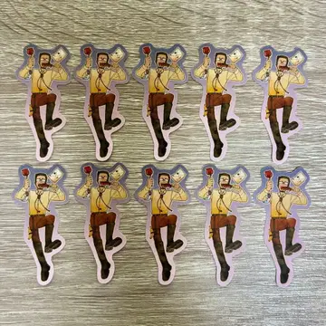 진지하게 야바시티 에밀 스티커 세트