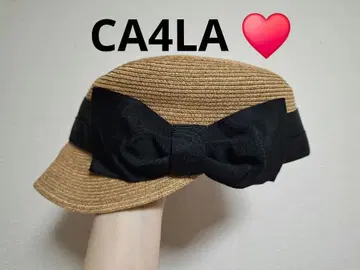 정말 귀여운 [ CA4LA ] 카시라. 모자. 밀짚모자. 자외선 차단