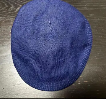 네이비 니트 헌팅 모자