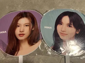 TWICE 사나 미나 부채