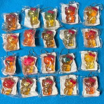 초레어 헬로키티 볼체인 마스코트 총 20종 세트 2002