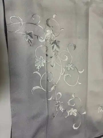 츠케사게 순수 실크 수제 자수 일품 미사용 새상품 결혼식 파티