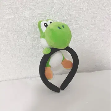 새상품급 USJ 유니버셜 슈퍼 마리오 요시 머리띠