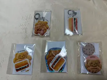 노 레이즌 샌드위치 캡슐 토이 세트