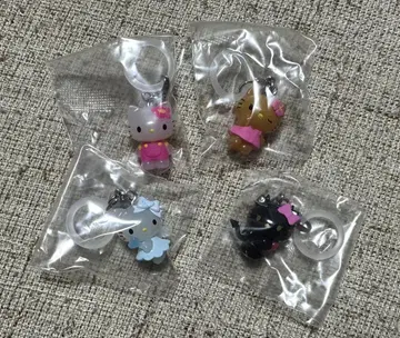 [ 미개봉 새상품 ] 헬로키티 메지루시 액세서리 4종 세트