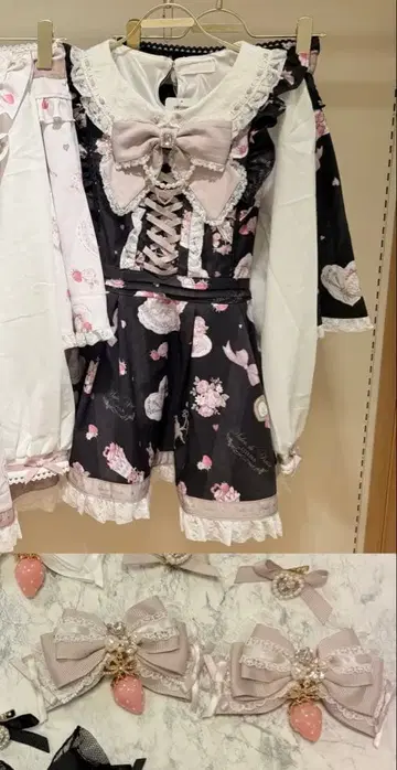 리즈리사 salon de fraise 패턴 셋업