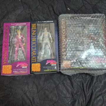 죠죠의 기묘한 모험 초상 가동 피규어 3체 세트