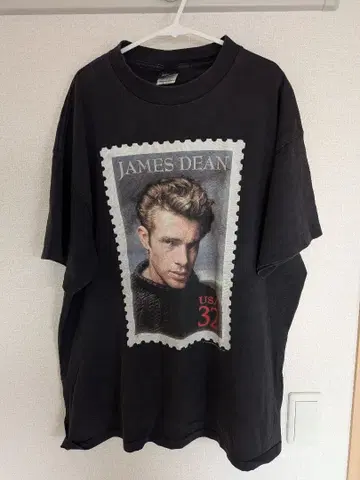 90s JAMES DEAN 티셔츠 빈티지 제임스 딘 우표
