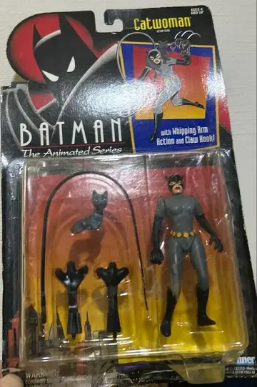 레어 Kenner BATMAN 애니메이션 시리즈 Catwoman 피규어