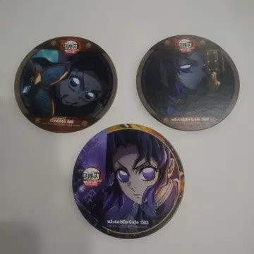 귀멸의 칼날 무한성편 코스터 코쵸우 시노부 3점 세트