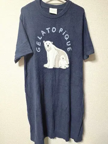 GELATO PIQUE 북극곰 애니멀 룸웨어 원피스