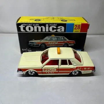 토미카 일본제 블랙 상자 닛산 세드릭 택시