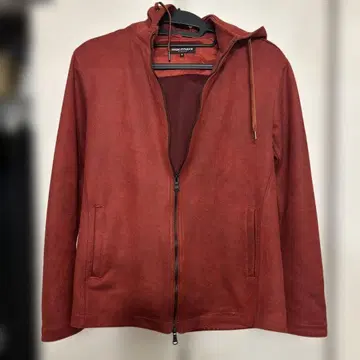 HIDEAWAYS 빨간색 후드 부착 후드티 사이즈 48