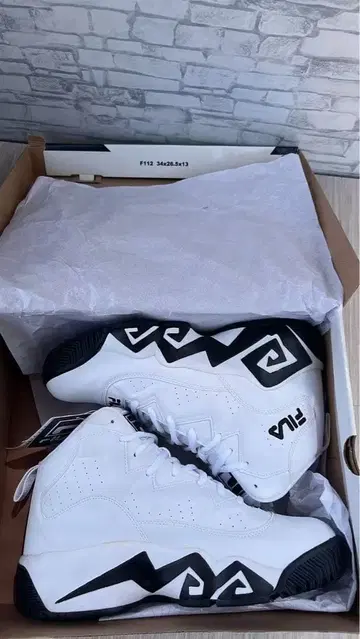 FILA MB/엠비 농구 신발 통굽 스니커즈