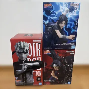 NARUTO 돌풍전 피규어 세트 나루토 사스케 이타치 GIGO 한정판