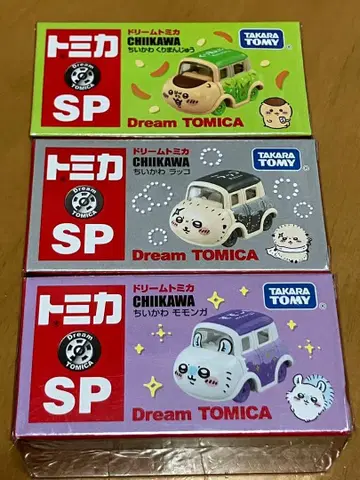 드림 토미카 치이카와 (먼작귀) 밤만쥬, 랏코, 모몽가 세트