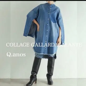 콜라주 개럴개런트 데님 원피스 Q.anos