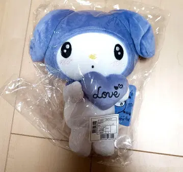 새상품 마이멜로디 컬러풀 두건 퍼플 봉제 인형