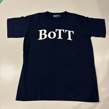 BoTT 로고 티셔츠 네이비 반팔