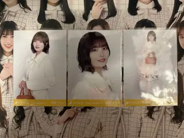 노기자카46 브로마이드 파스텔 코트 나카니시 아루노 컴프
