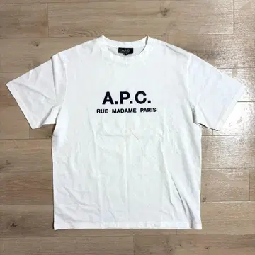 [새상품급] A.P.C. 아페쎄 로고T셔츠 화이트 XS