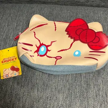 USJ 헬로키티 차키 콜라보 파우치