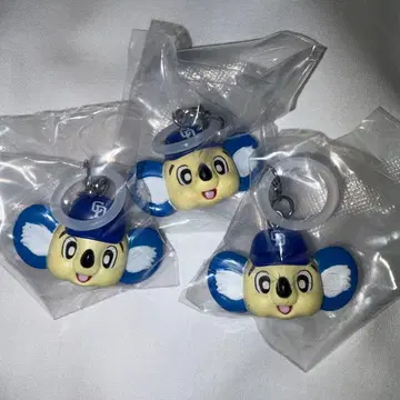 프로야구 마스코트 표식 액세서리 주니치 드래곤즈 도아라 3개 세트