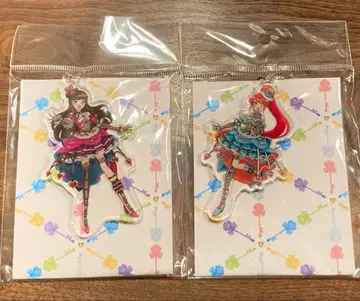 프리파라 아크릴 키링 쿠로스 아로마 & 시라타마 미캉