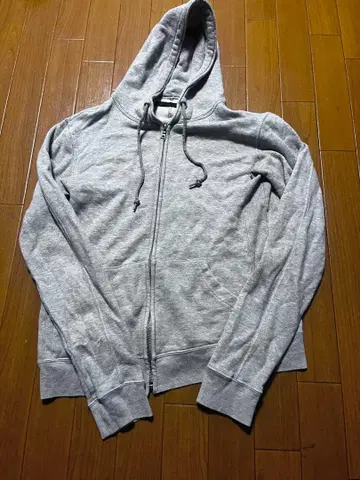 라운지 리자드 그레이 후드 부착 후드티 M 사이즈