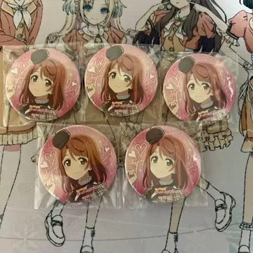 니지가사키 우에하라 아유무 6th 라이브 아이치 공연 캔뱃지 5종 세트