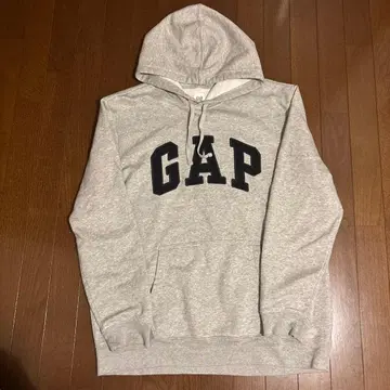 GAP 그레이 후드 부착 후드티