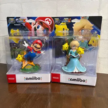 amiibo 마리오 로제타 피규어 2체 세트