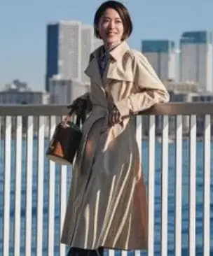 23구 베이지 트렌치코트 빅 사이즈