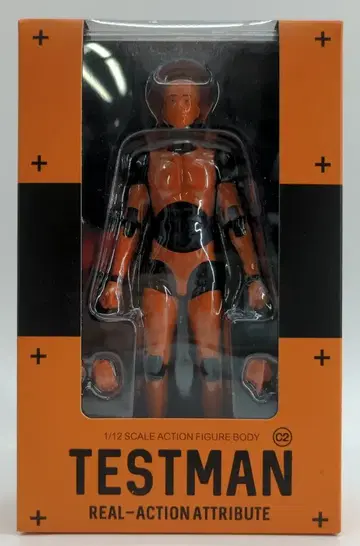 DAMTOYS 액션 피규어 바디 테스터맨 C2 1/12 스케일