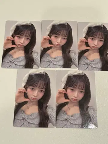 IVE 레이 트레이딩 카드 5장 8/16 오사카 회장 ALIVE IVE