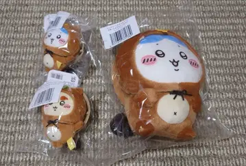 치이카와 (먼작귀) 너구리다몽 복권 B상 C상 세트